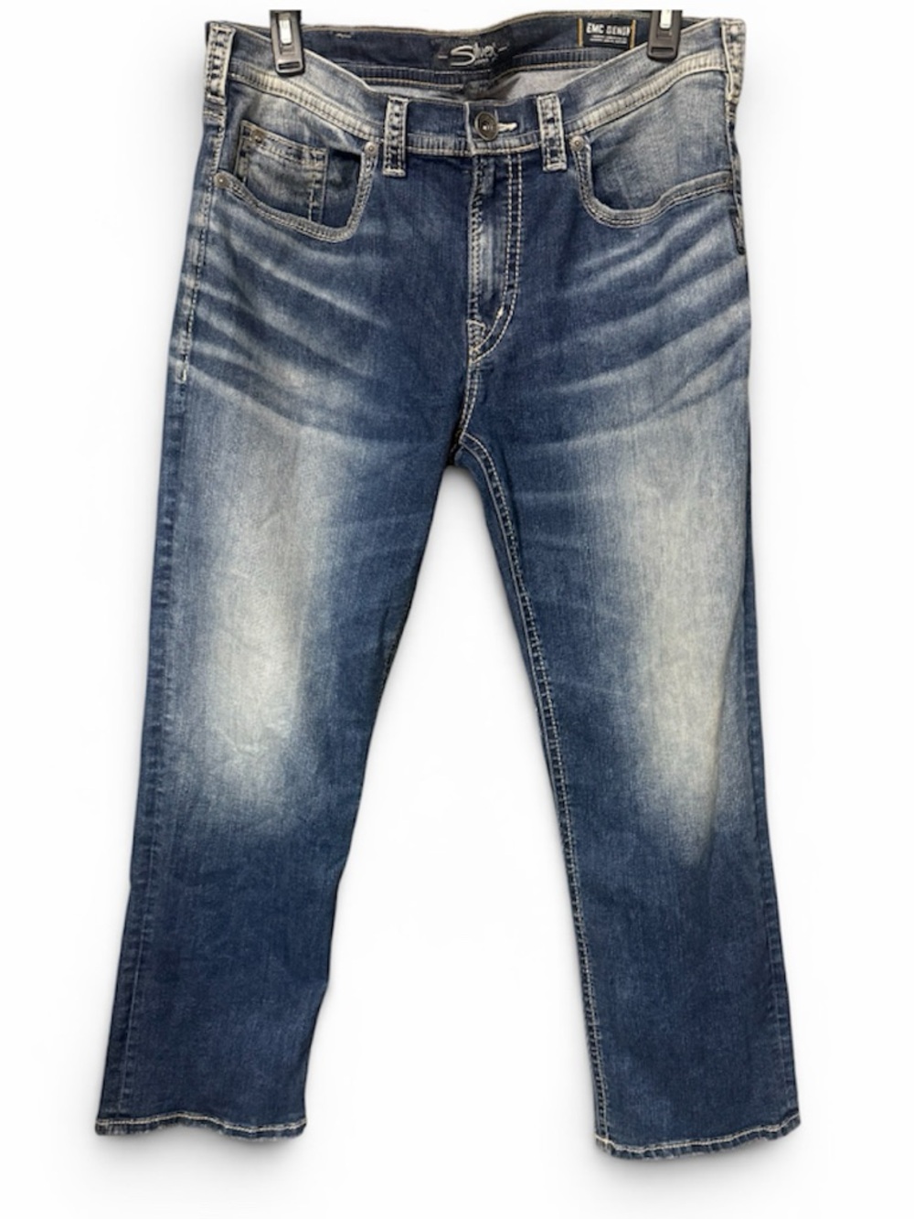 Silver Jeans Co. Grayson EMC Denim Men’s Blue Jeans W36/L30